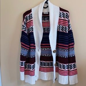 Bright Cardigan Sweater